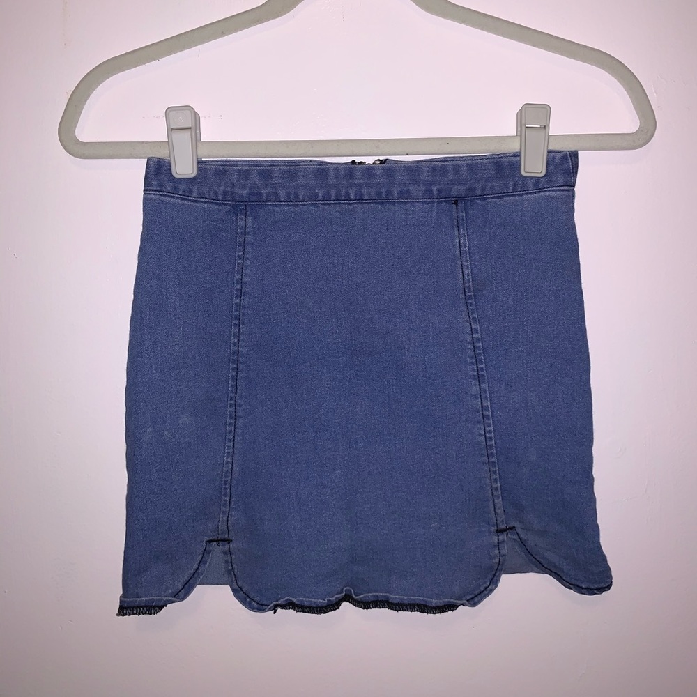 Denim Brandy Melville skirt